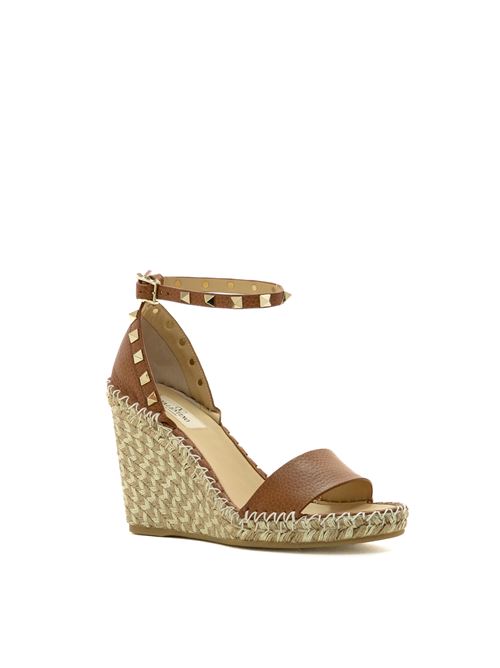 Rockstud Double Wedge Sandals VALENTINO GARAVANI | 6W2S0090FEQ48L